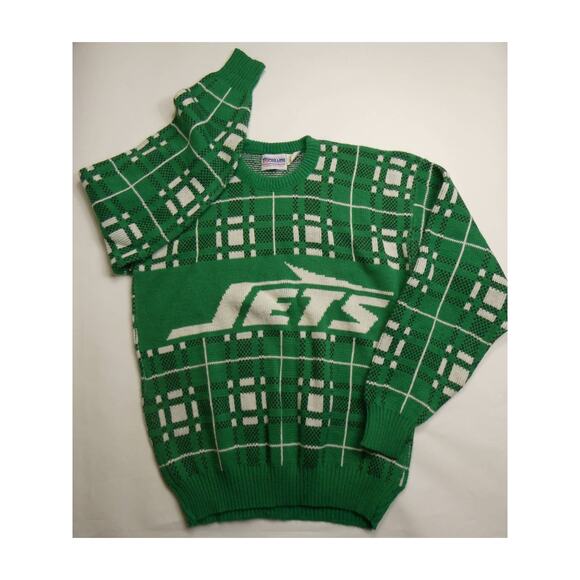 NY Jets 1980's vintage Pro Line sweater by Cliff Engle, medium